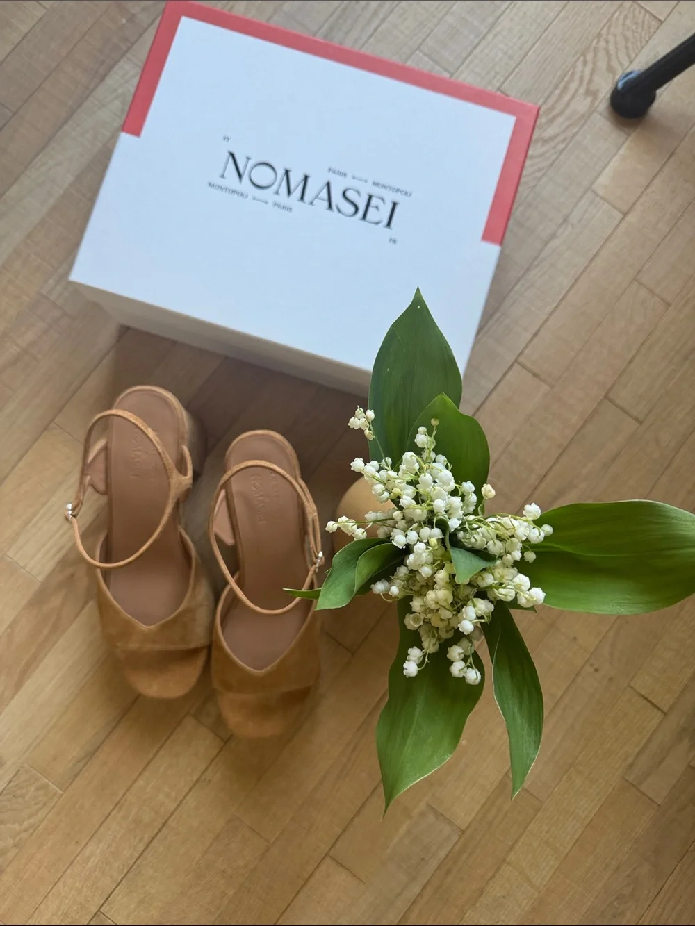 Suede Platform Sandals 🌱🍃Paris